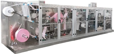 Machine de fabrication de manchons jetables